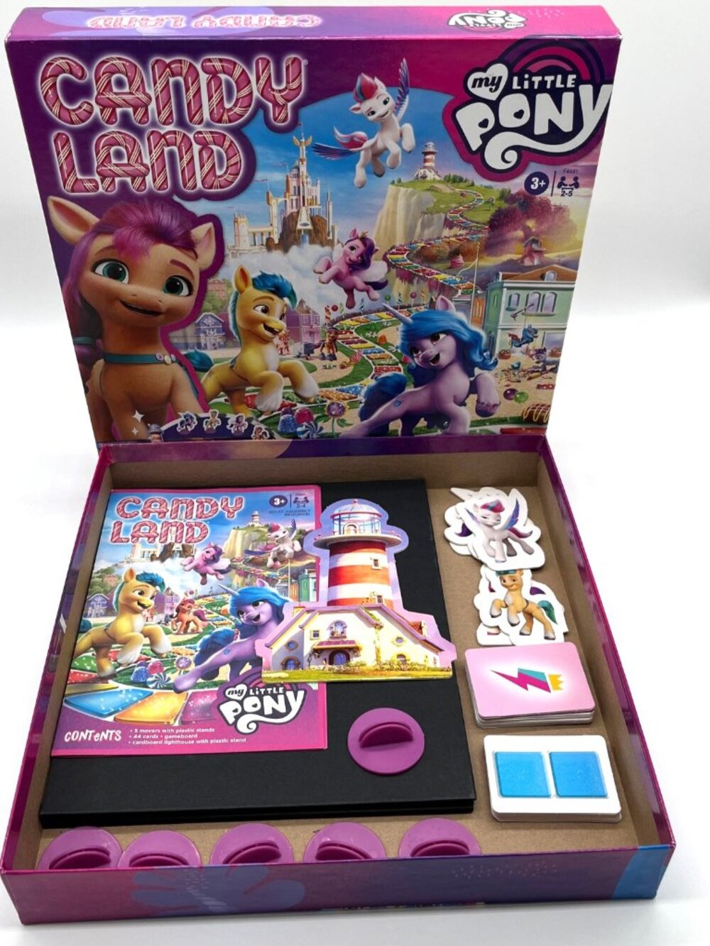 Candy Land "My Little Pony" Children's Board Game 2021 Hasbro Complete